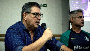 Presidente azulino Tonhão - Crédito: Samara Miranda/Ascom