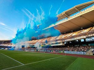 Festa da torcida azulina - Crédito: Fernando Torres