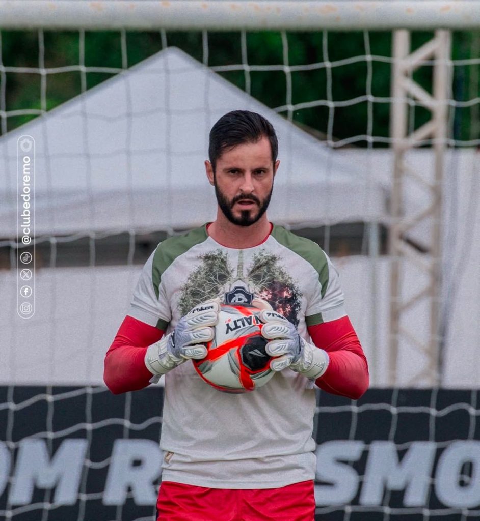 Goleiro Marcelo Rangel é destaque no setor defensivo do Leão - Crédito: Samara Miranda/ASCOM Remo