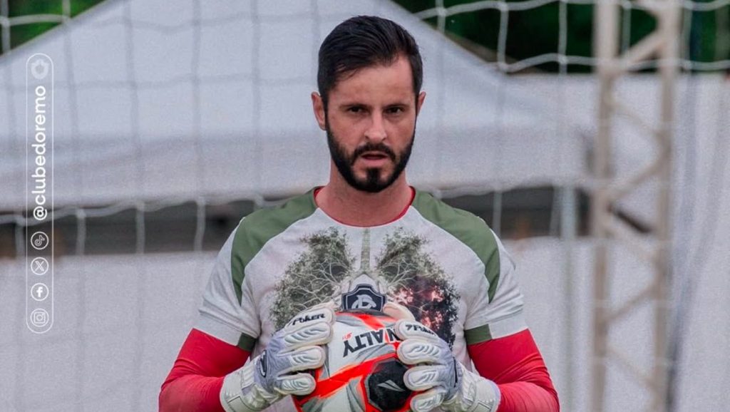 Goleiro Marcelo Rangel é destaque no setor defensivo do Leão - Crédito: Samara Miranda/ASCOM Remo
