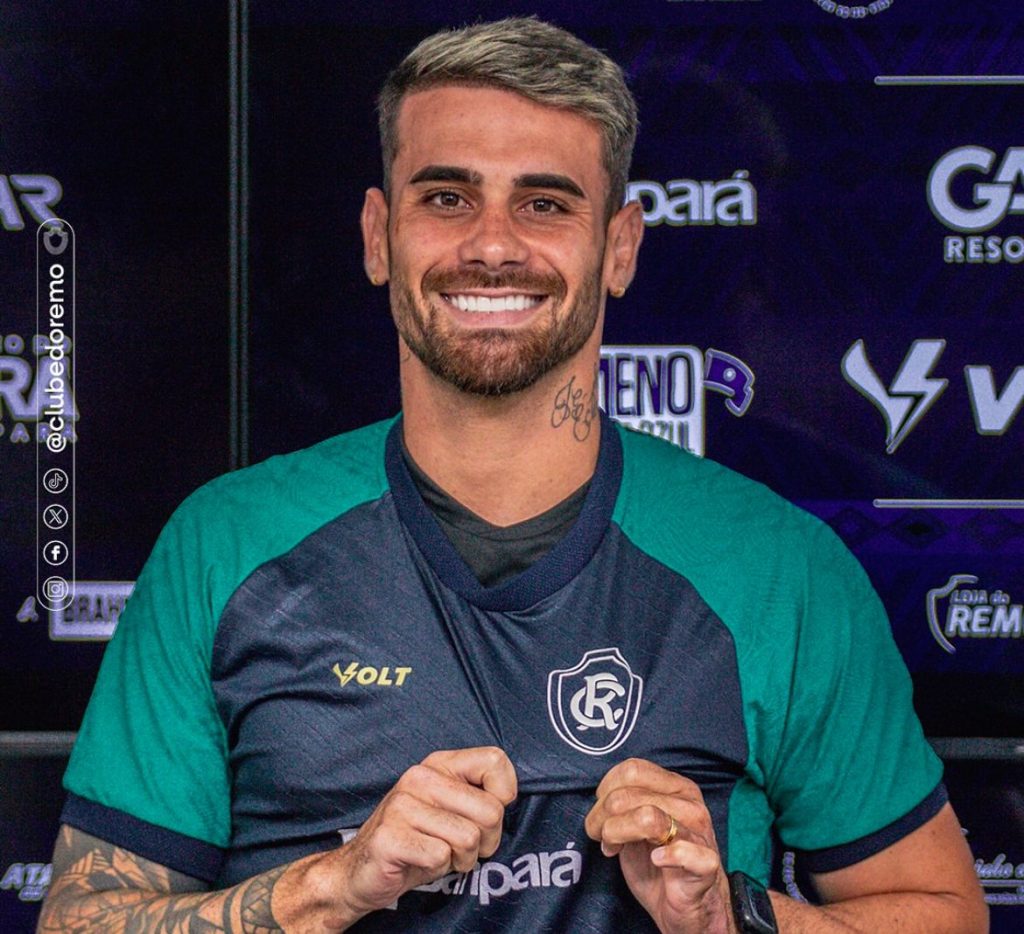 Felipe Vizeu inicia entre os 11 titulares do Leão - Crédito: Samara Miranda/ASCOM Remo