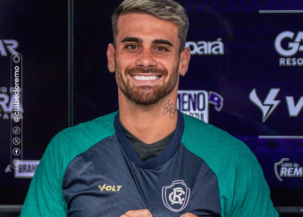 Felipe Vizeu inicia entre os 11 titulares do Leão - Crédito: Samara Miranda/ASCOM Remo