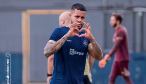 Maxwell é um dos atacantes do Leão - Crédito: Samara Miranda/Remo