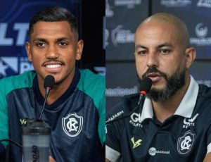 Atacantes que disputam titularidade no grupo azulino - Crédito: Samara Miranda/ASCOM Remo