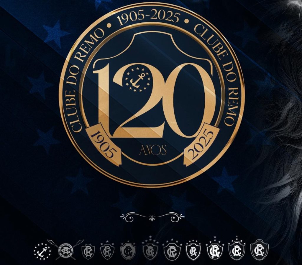 Clube azulino publica mudança do escudo ao longo dos anos - Crédito: Reprodução/Instagram do Clube