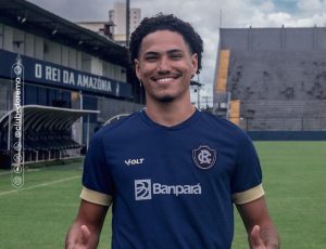Atacante Gabryel já está em Belém - Crédito: Samara Miranda/Ascom