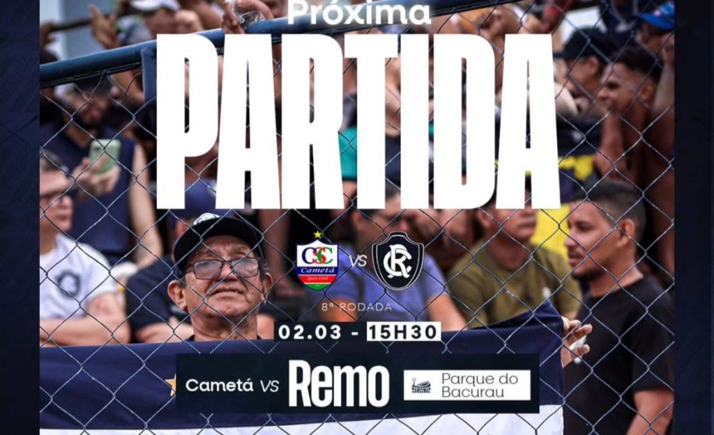 Próximo duelo azulino no Paraense - Crédito: Reprodução/Redes oficiais do clube