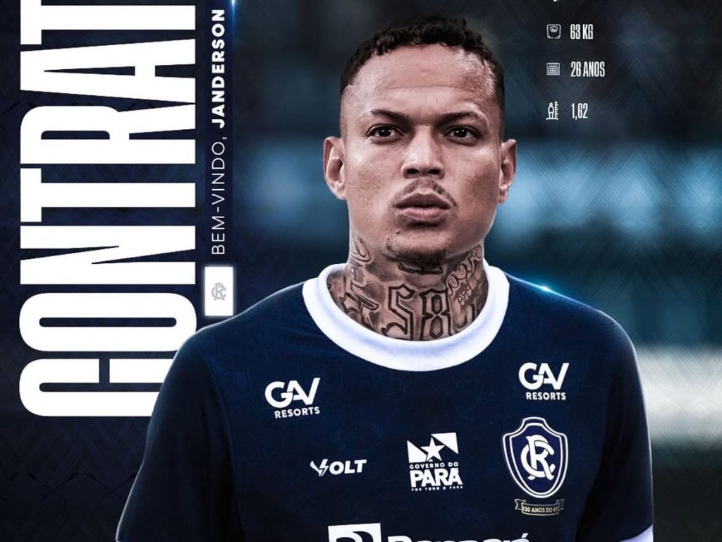 Janderson é novo reforço do Leão - Crédito: Reprodução/Redes sociais do clube