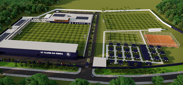 Projeto apresentado pela diretoria do Remo - Crédito: Site oficial do clube