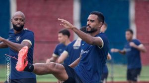 Jogadores em treino - Crédito: Samara Miranda/Ascom Remo