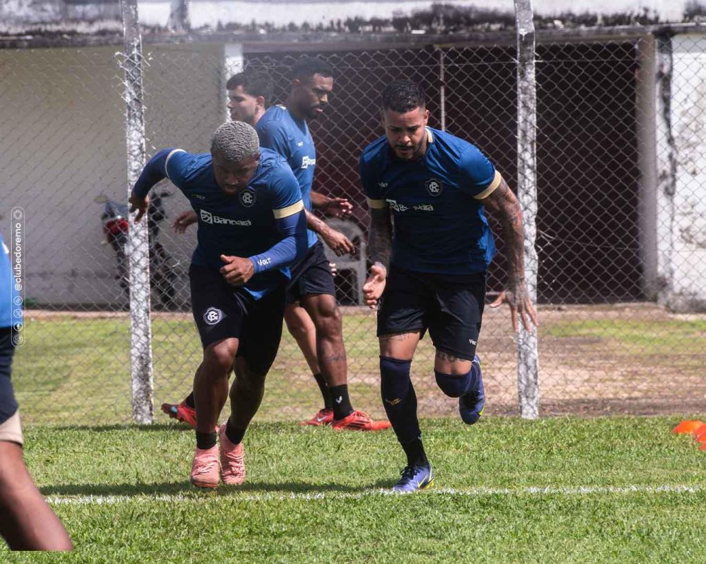 Atletas em treinamento desta quinta (20) - Crédito: Samara Miranda/Ascom