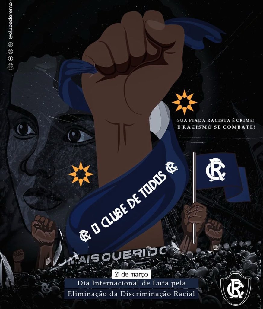 Clube faz post nas redes sociais sobre o assunto - Crédito: Reprodução/Redes sociais do Remo