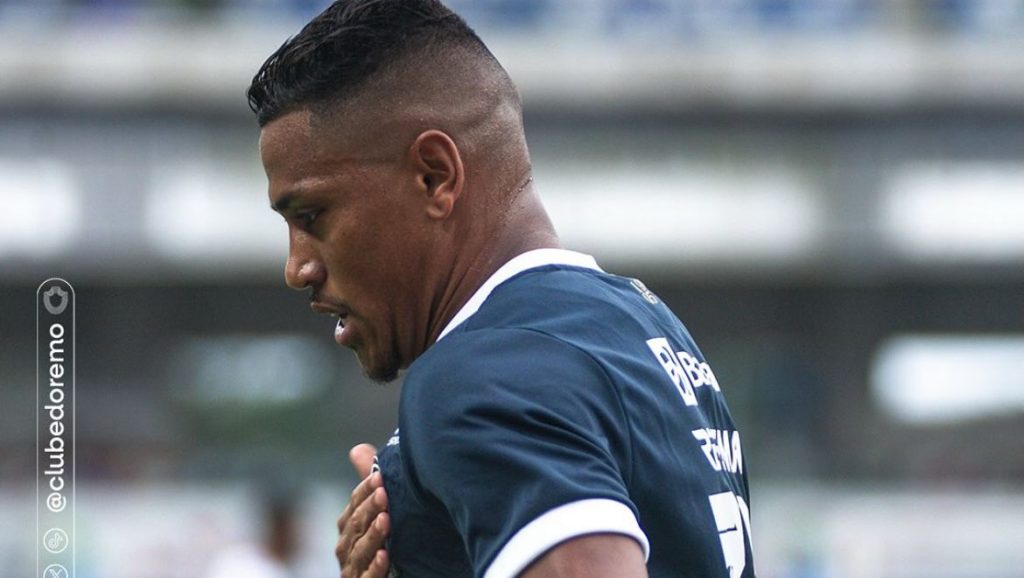Atacante do Leão marcou o primeiro gol do jogo - Crédito: Samara Miranda/Remo