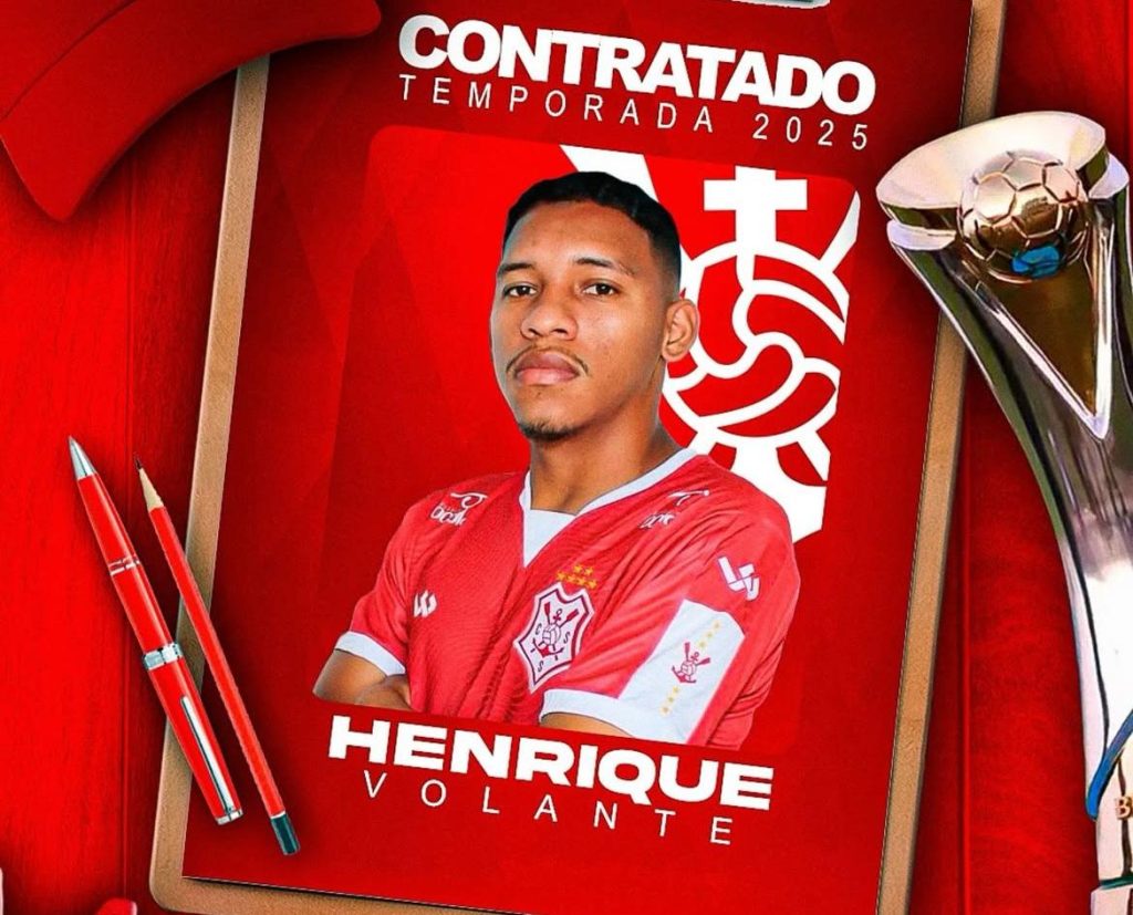 Sportivo Sergipe anuncia Henrique como reforço - Crédito: Reprodução/Redes sociais do clube