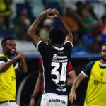 Volante comemora primeiro gol pelo Leão - Crédito: Samara Miranda/Remo