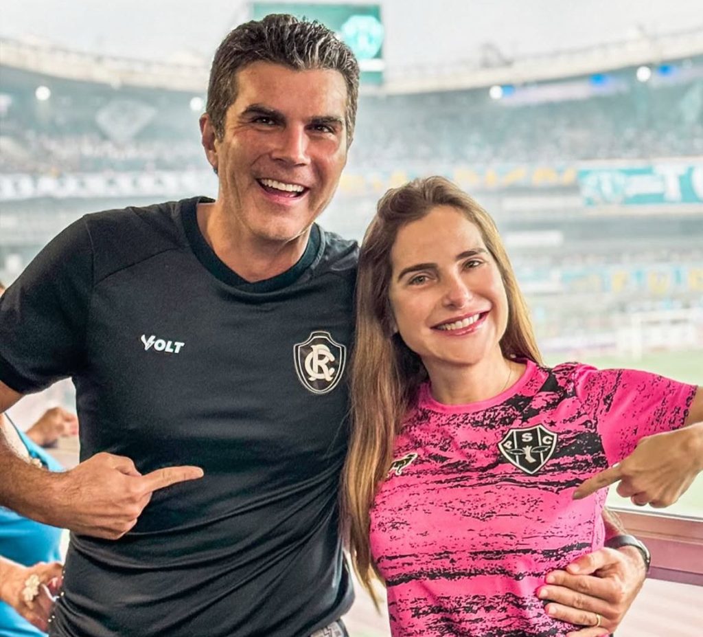 Helder Barbalho e esposa - Crédito: Reprodução/Redes sociais do governador