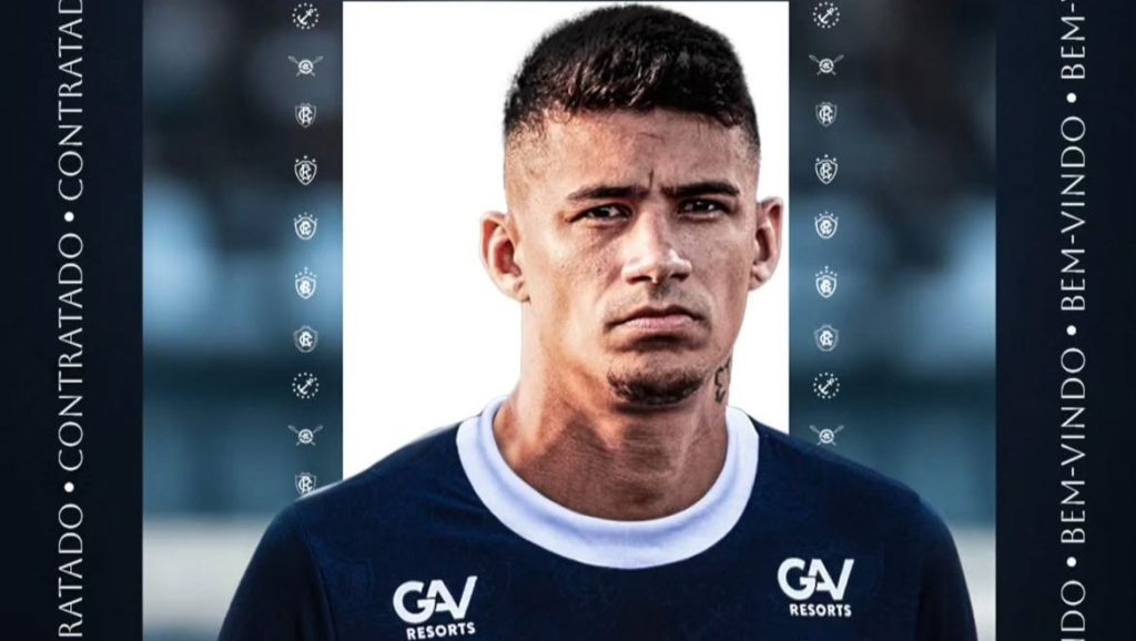 Camutanga é anunciado pelo Remo - Crédito: Reprodução/Redes sociais do clube