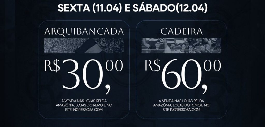 Leão disponibiliza ingressos - Crédito: Reprodução/Redes sociais do clube