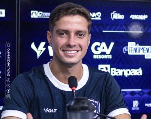 Luan Martins é apresentado oficialmente - Crédito: Samara Miranda/Remo