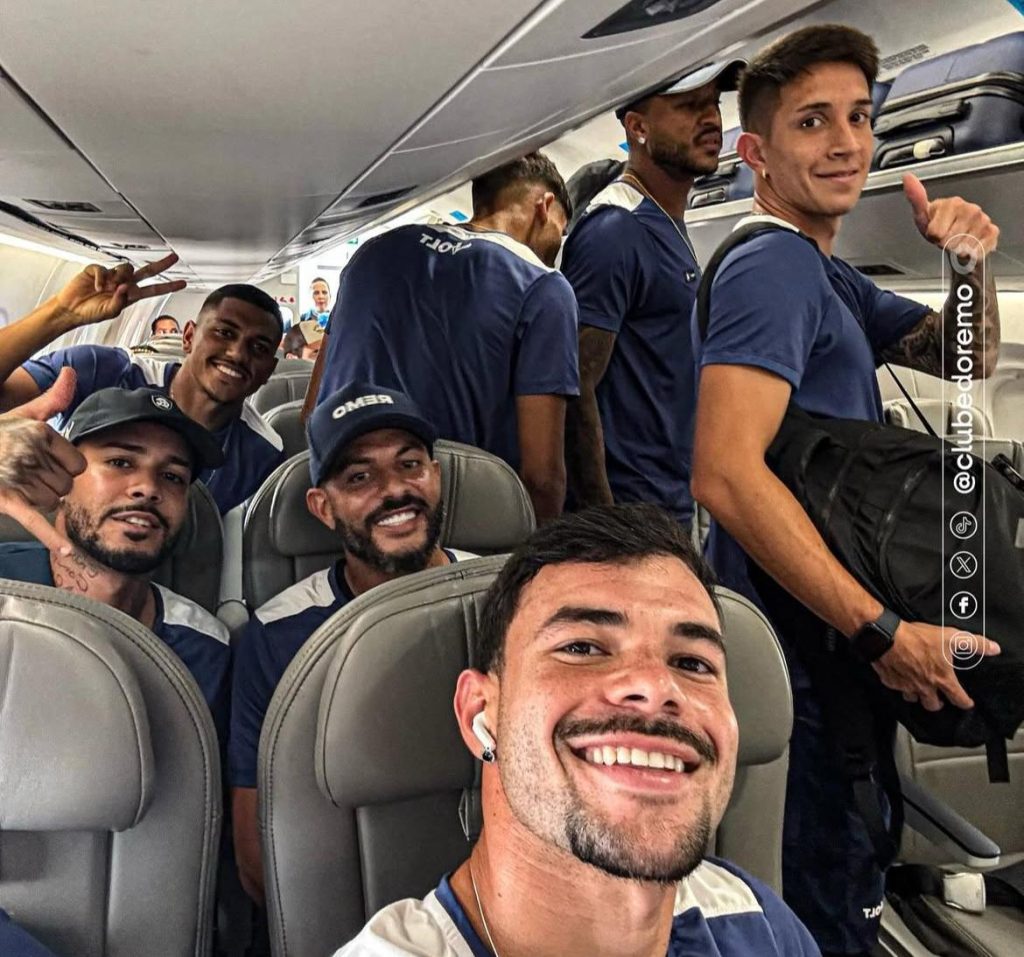 Plantel azulino - Crédito: Reprodução/Redes sociais do clube