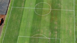 Gramado do Estádio Nic Net, em Ribeirão Preto - Crédito: Redes Sociais