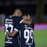 Jogadores atuando diante do Botafogo-SP - Crédito: Samara Miranda/Remo